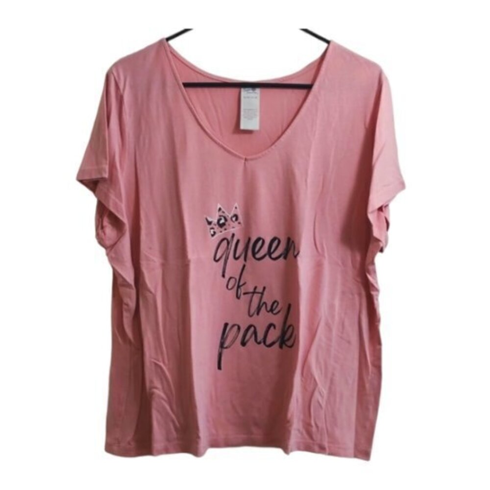 Secret Treasures Pink Pajama Shirt Size XL #7347